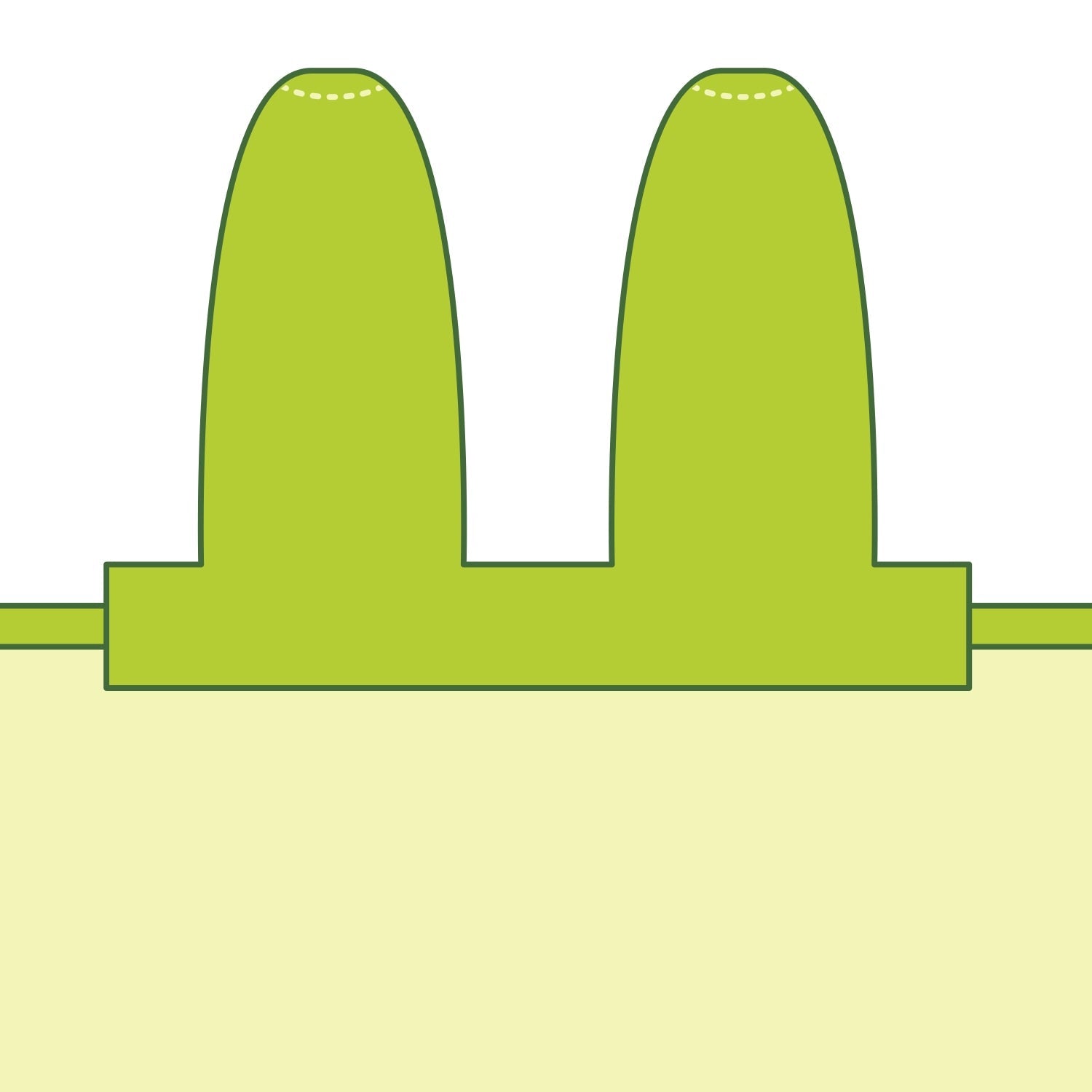 Oxygen Nasal Cannulas with Tapered Prongs