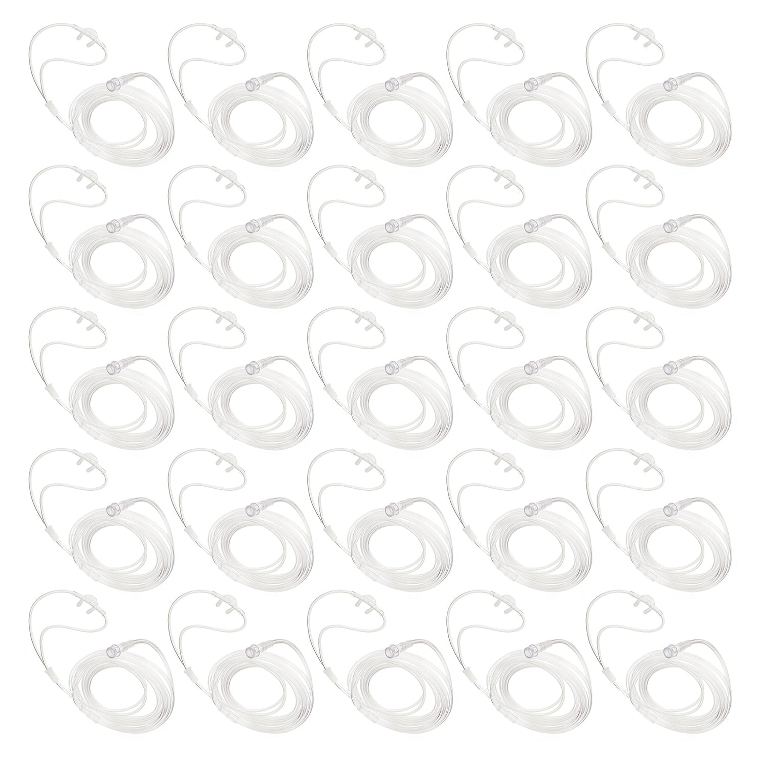 Over-the-Ear Nasal Cannula with 7 Foot Star Lumen Oxygen Supply Tubing