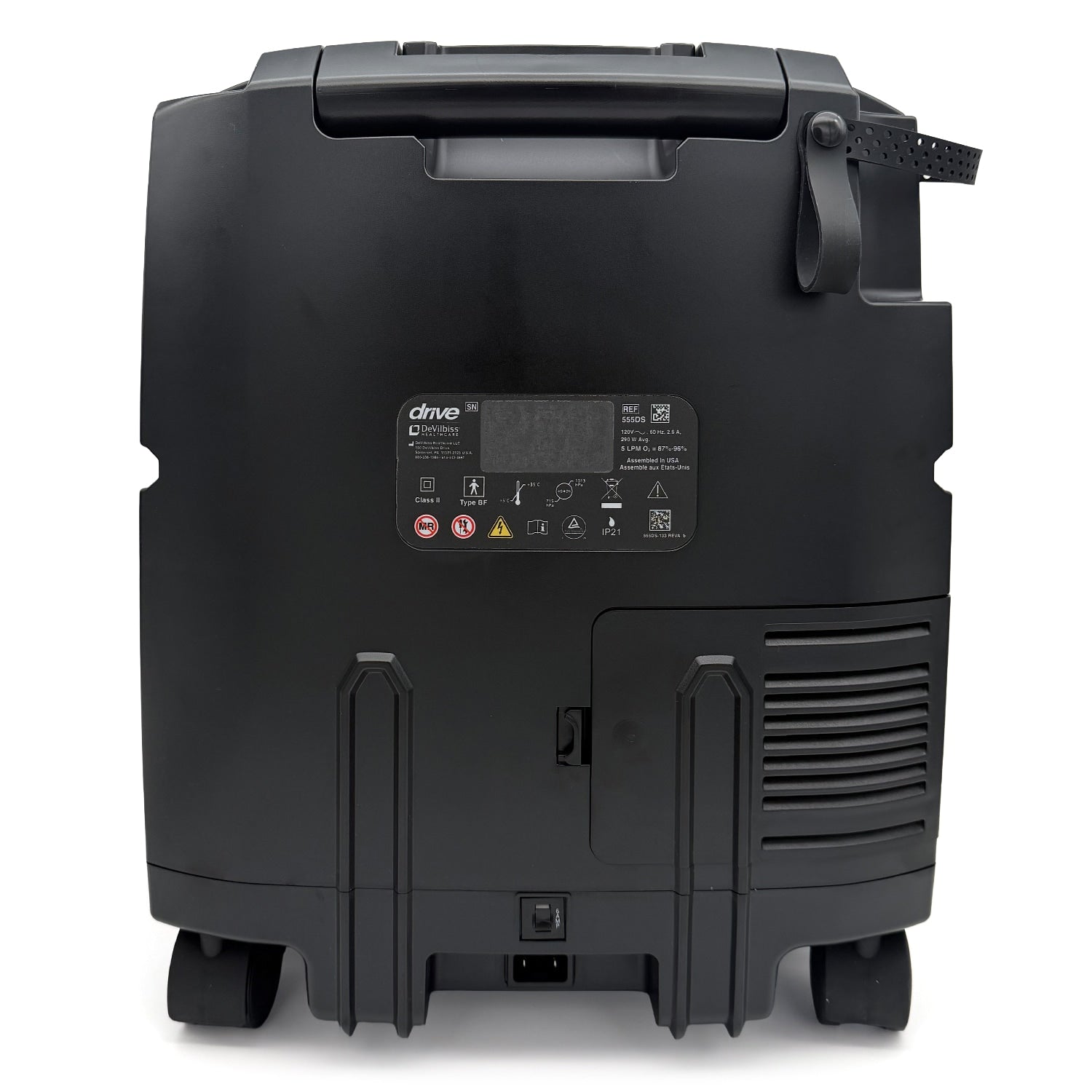 Compact 555DS Oxygen Concentrator Bundle - 5 LPM