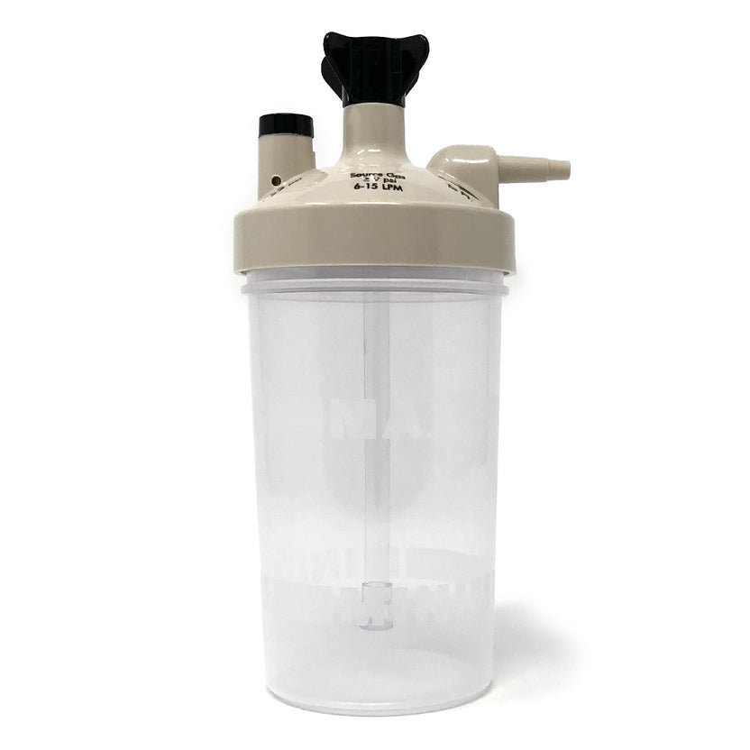AirLife (Salter) High Flow Bubble Humidifier Bottle (Tan Lid) for Vari ...
