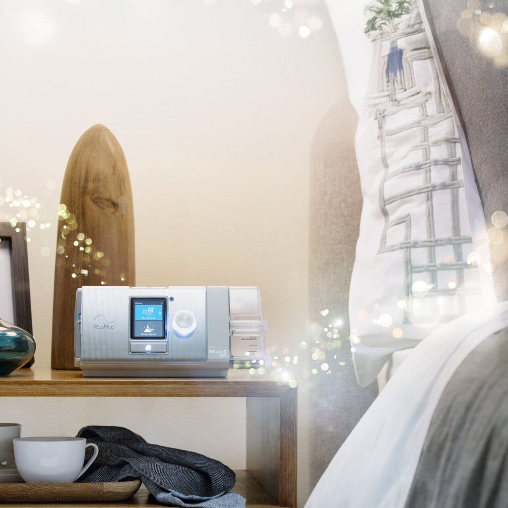 AirCurve 10 VAuto BiLevel Machine Package with HumidAir Heated Humidifier