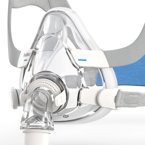 airfit f20 full face cpap mask closeup