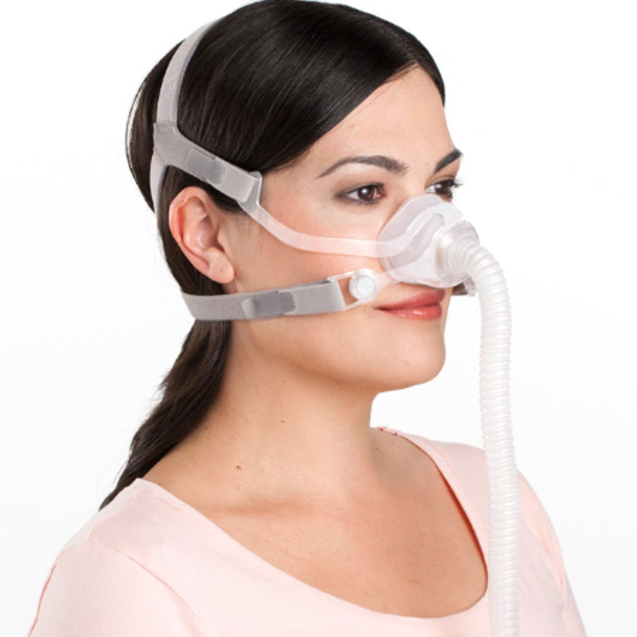 airfit n10 for her nasal cpap mask in use