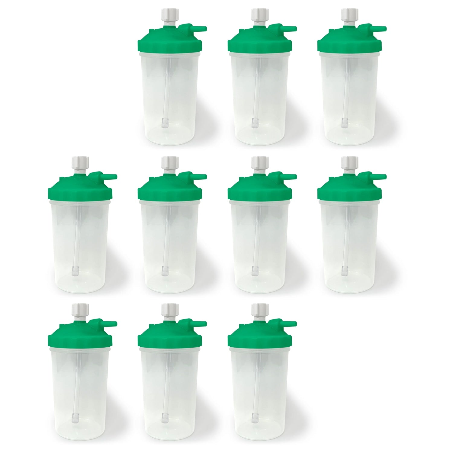 AirLife (WestMed) Bubble Humidifier Bottle (Green Lid) for Various Oxygen Concentrators