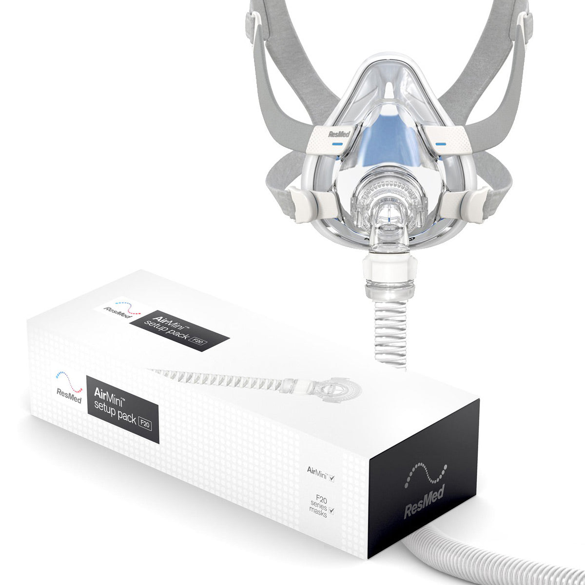 Airmin用マスクセット AirFit & AirTouch F30 Full Face Setup Pack for AirMini