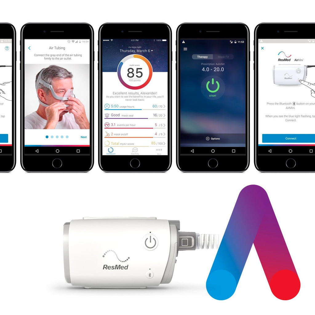 AirMini Ultra Portable Auto-CPAP Machine Package