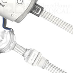 airmini cpap tubing in use detail view