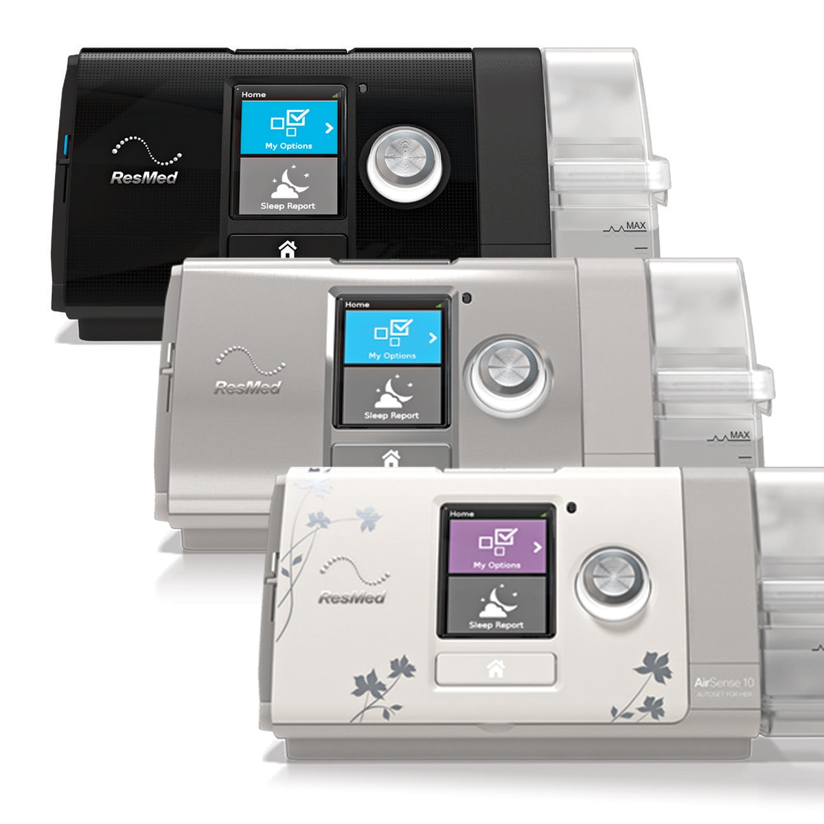 airsense 10 aircurve 10 faceplate samples