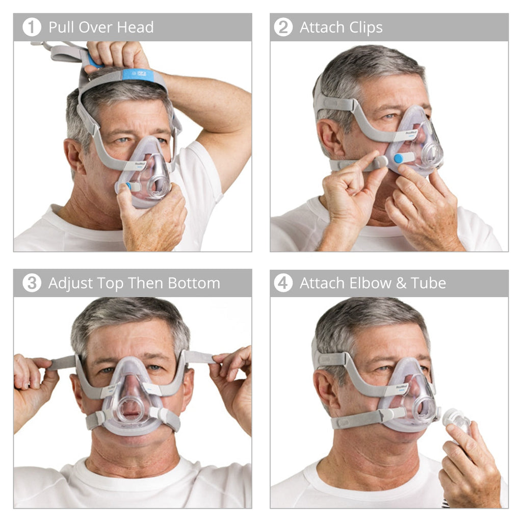 airtouch f20 cpap mask detail