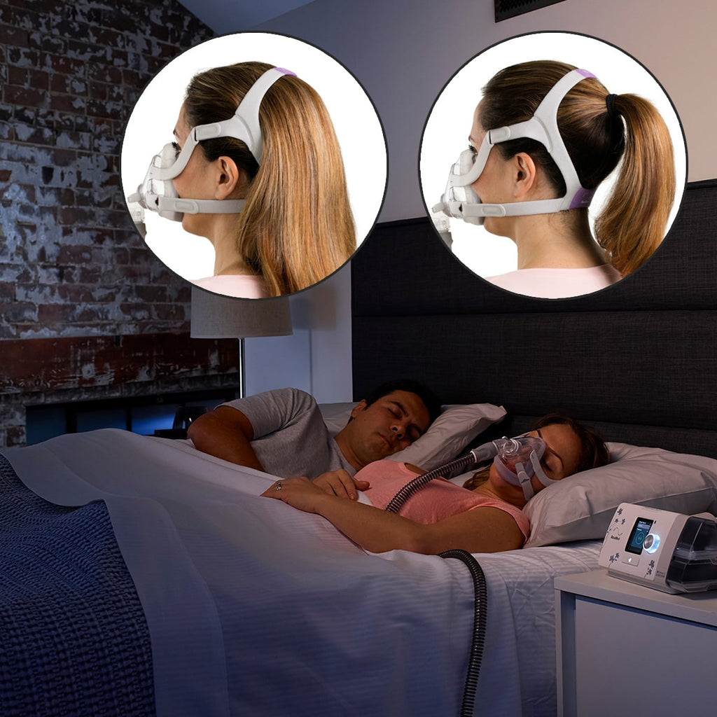 airtouch f20 cpap mask side view