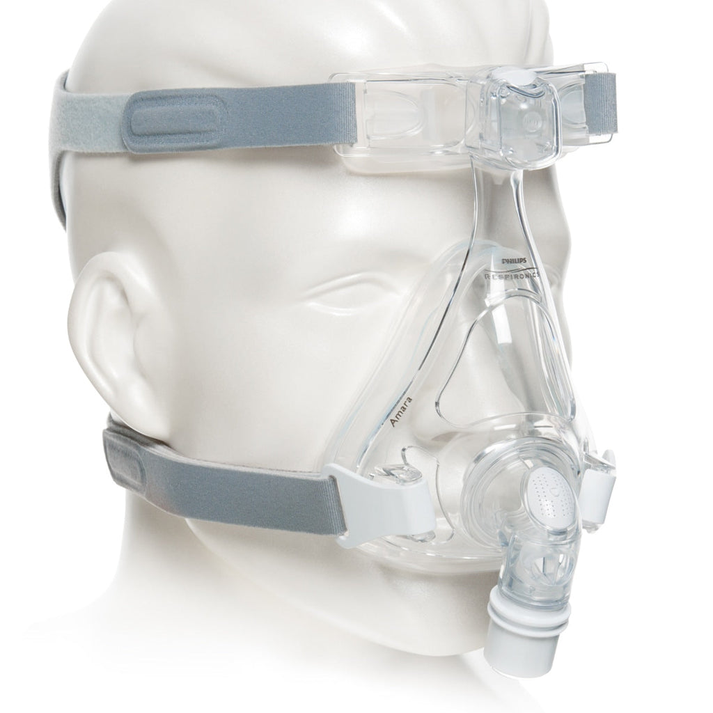 philips respironics amara full face silicone cpap mask