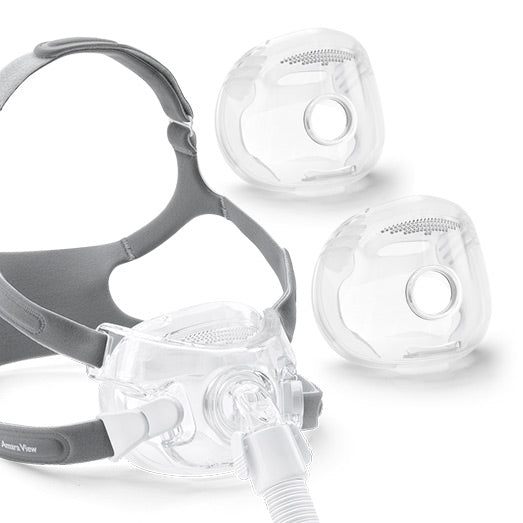 Amara View Full Face CPAP Mask with Headgear – DirectHomeMedical