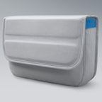 bedside organizer for cpap closed