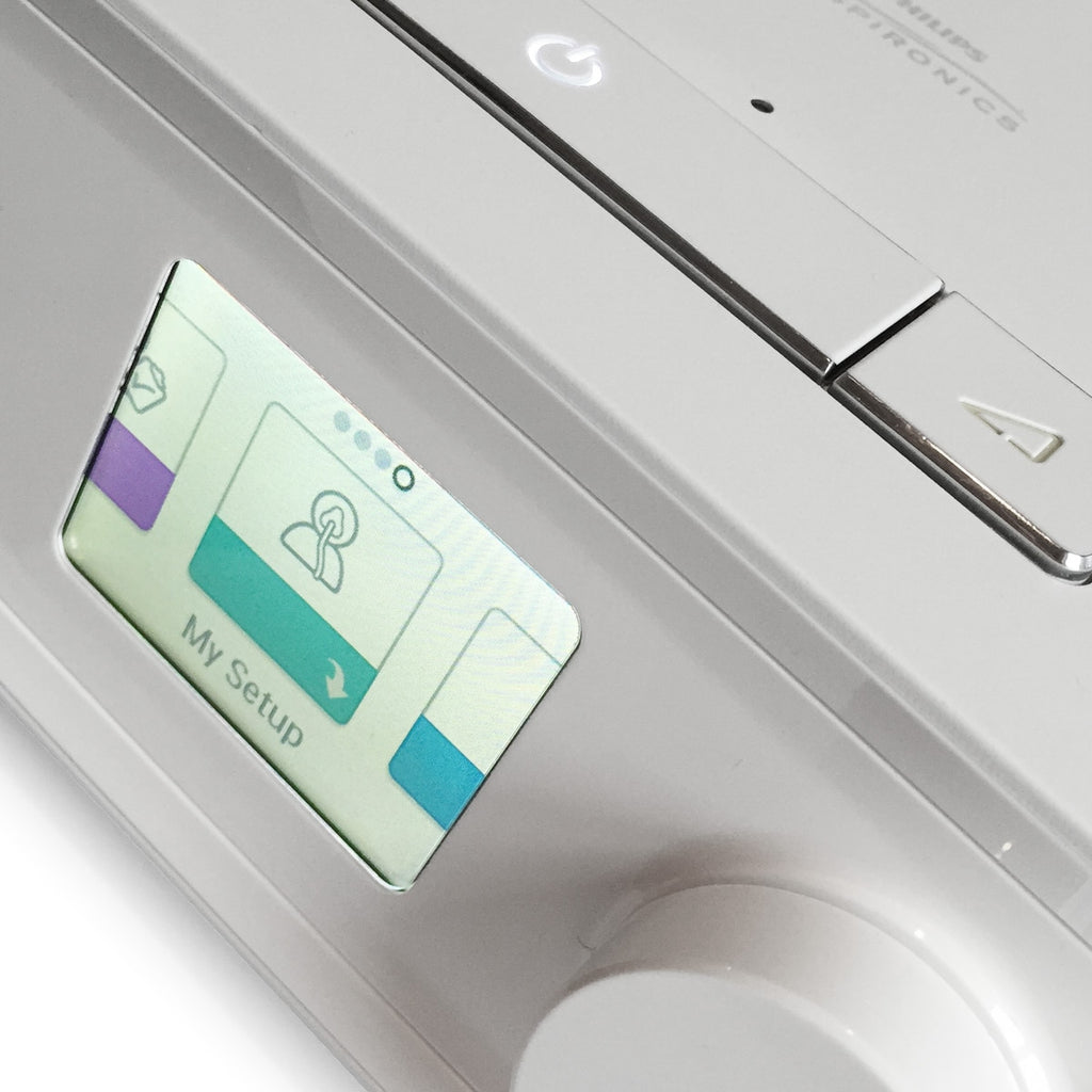 dreamstation bipap machine closeup