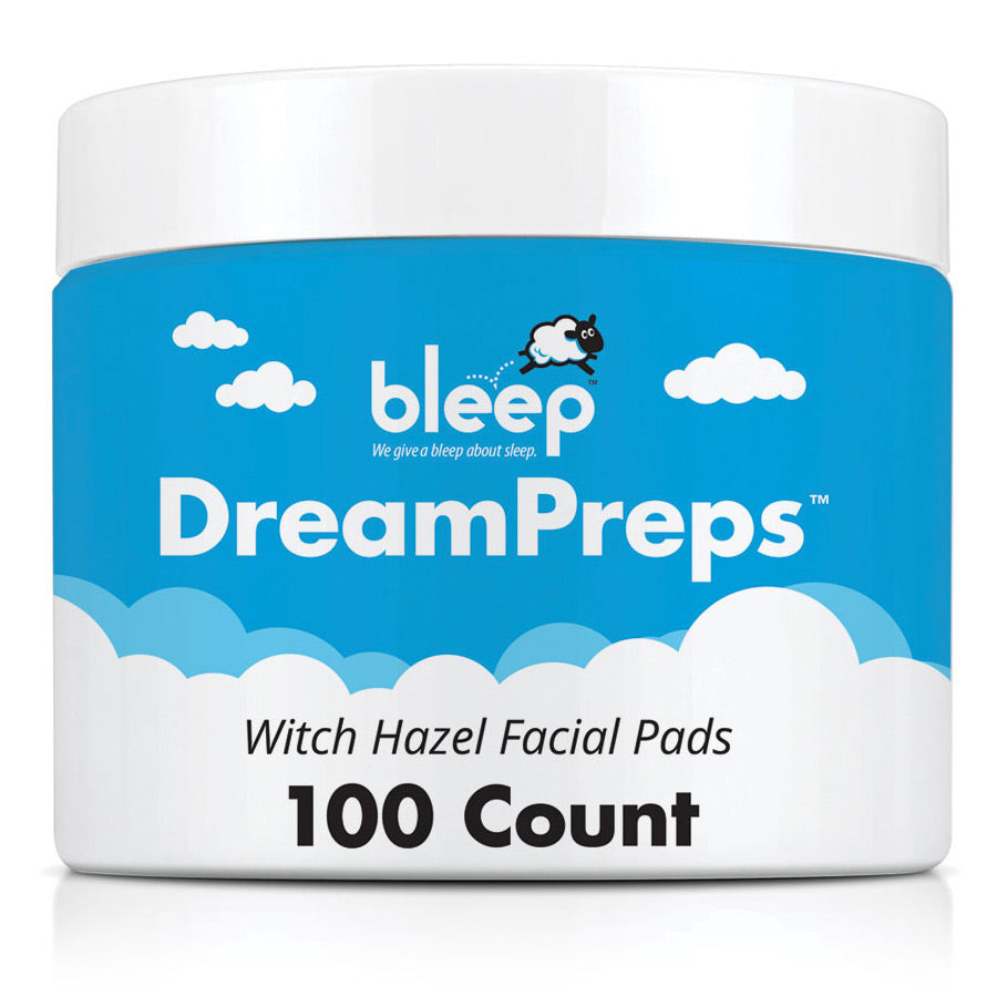 Bleep DreamPreps Witch Hazel Facial Pads for CPAP Therapy