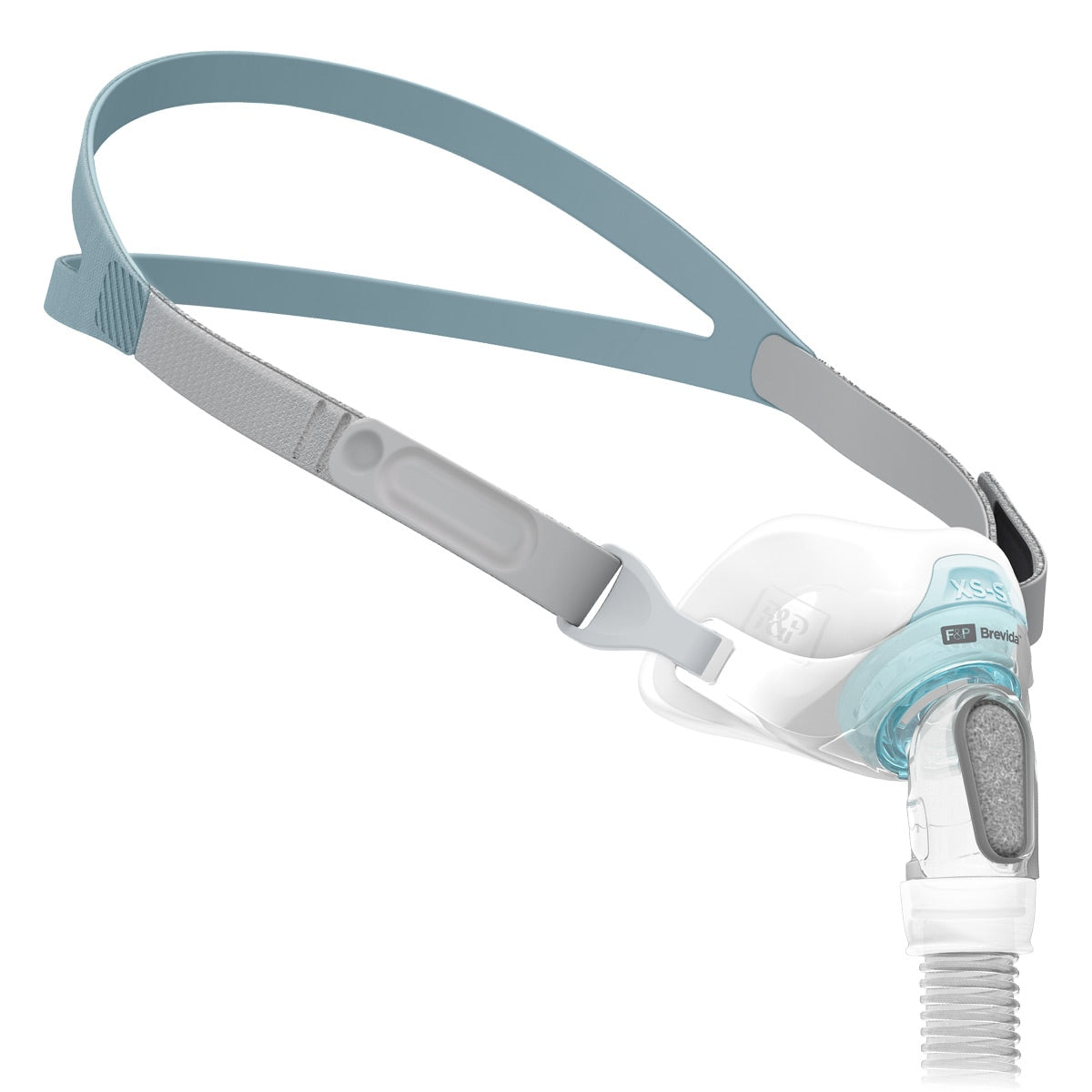brevida nasal pillows cpap mask side view