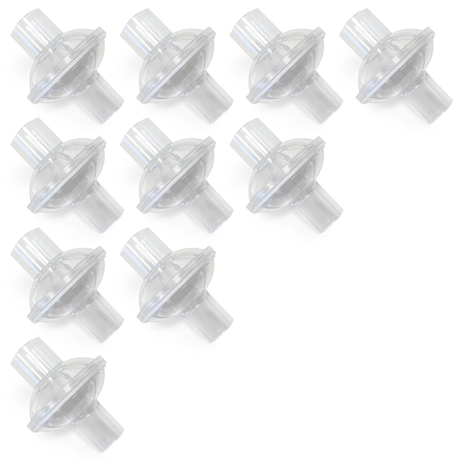 Universal Inline Bacterial Viral Filter for CPAP Machines (Clear)