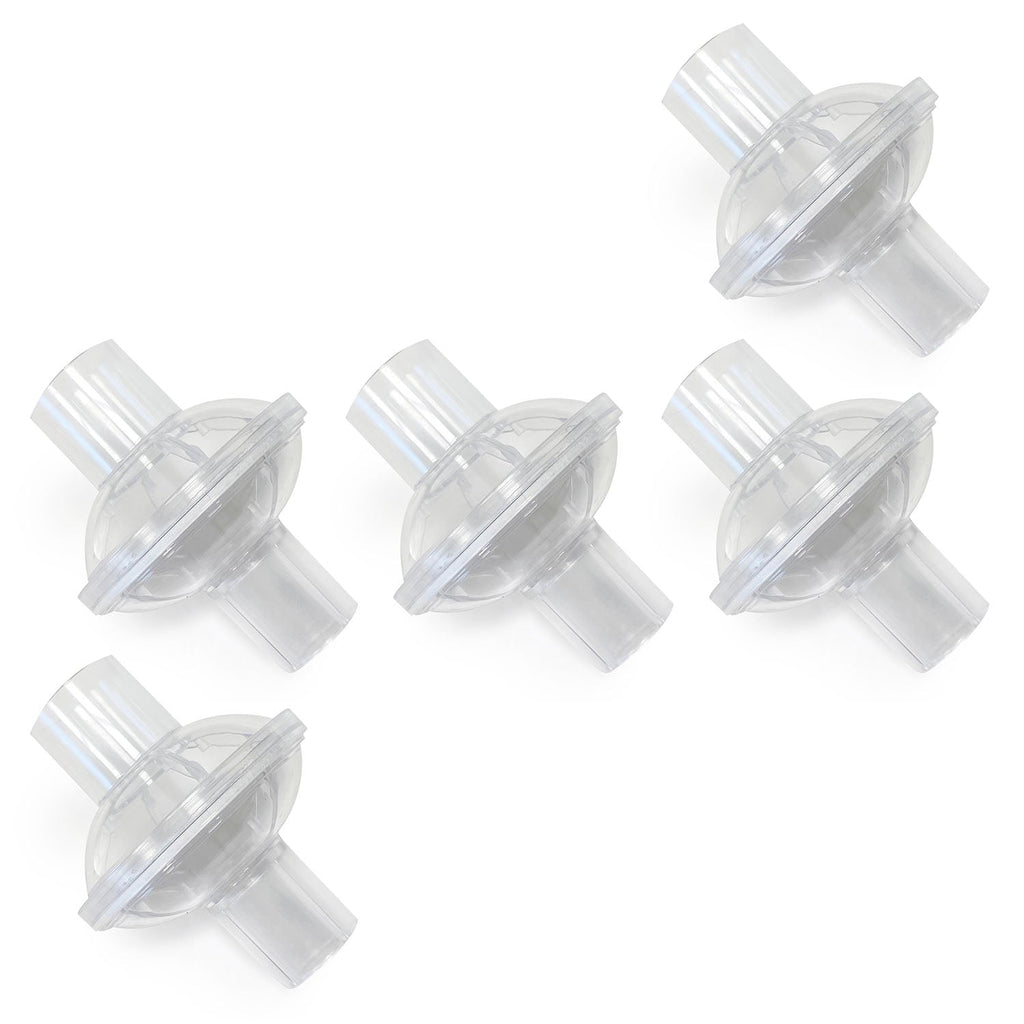 5 pack of  Universal Bacterial Viral Inline Filters