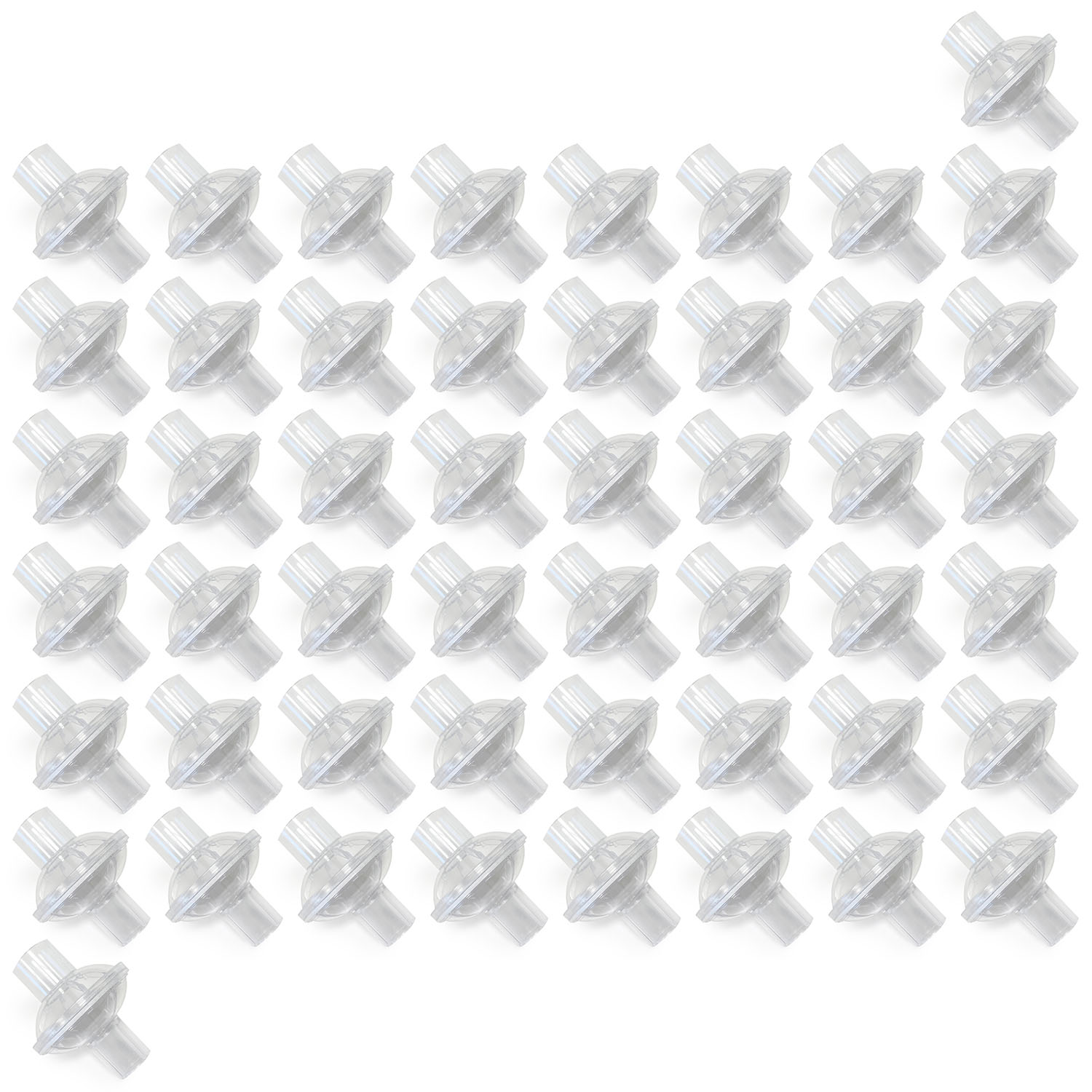 Universal Inline Bacterial Viral Filter for CPAP Machines (Clear)