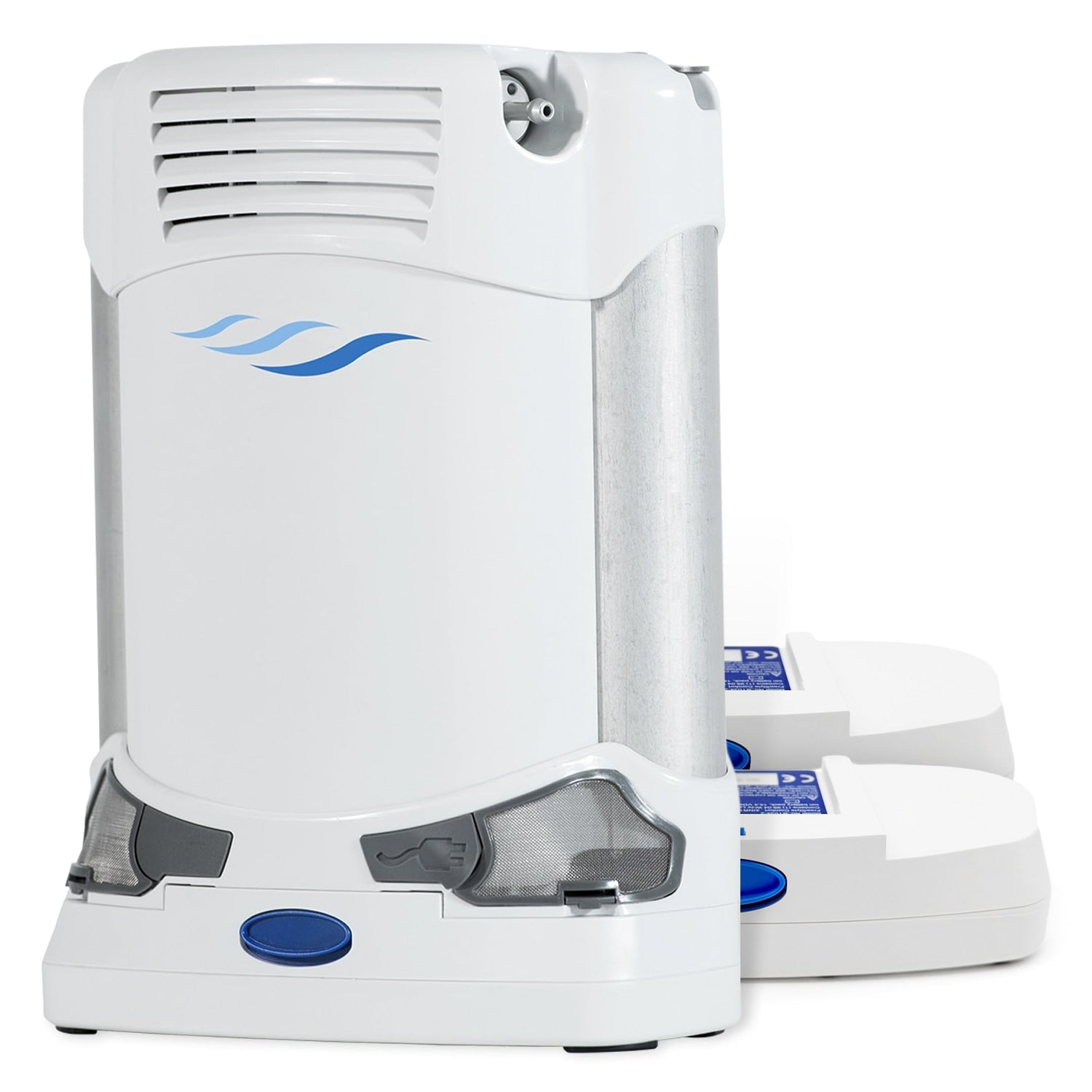 Caire Freestyle portable oxygen concentrator with three standard batteries  