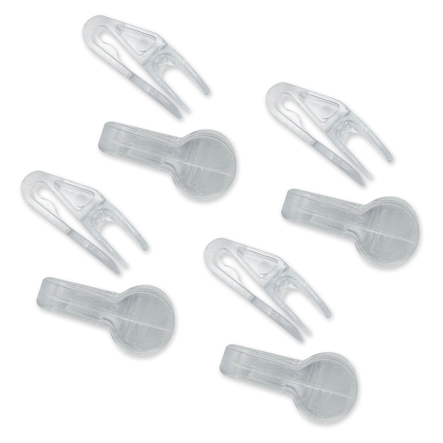 clear o2 ear buddies cannula clips 4 pack