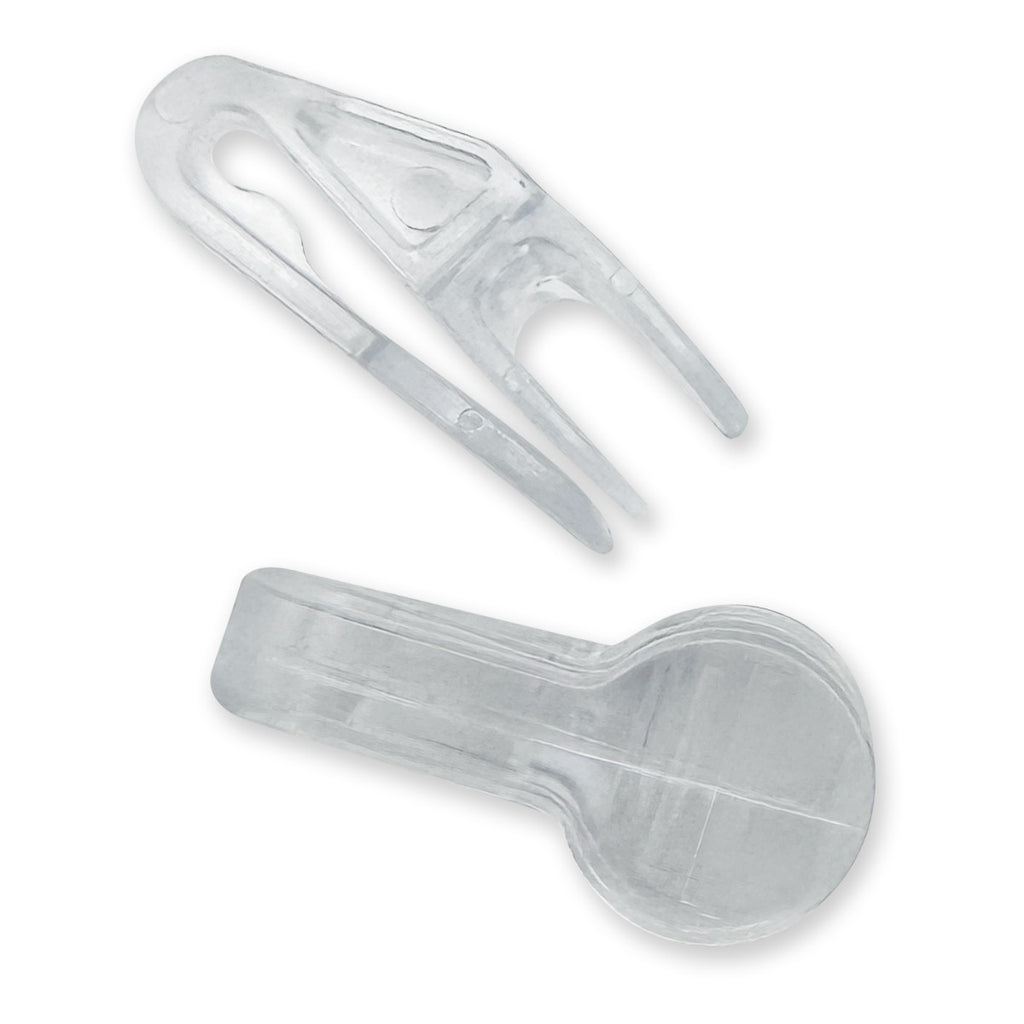 clear o2 ear buddies cannula clips