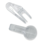clear o2 ear buddies cannula clips