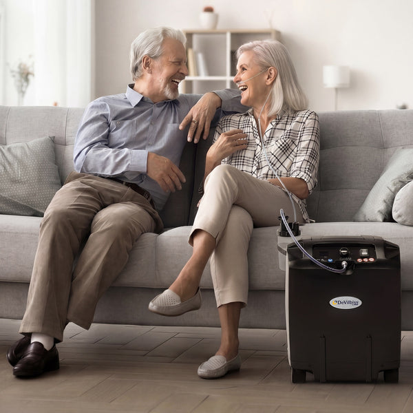 Compact 555DS Oxygen Concentrator Bundle - 5 LPM