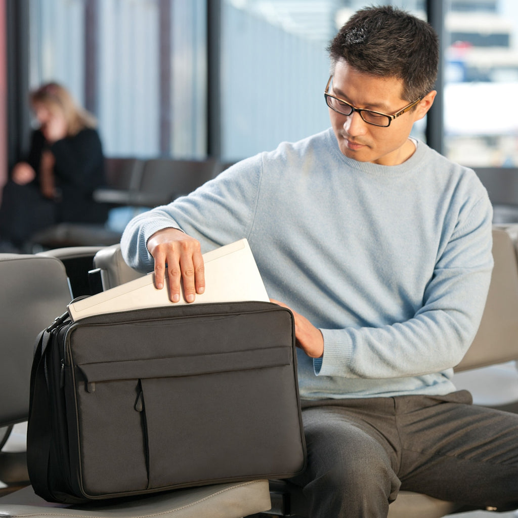 cpap travel briefcase with laptop bag
