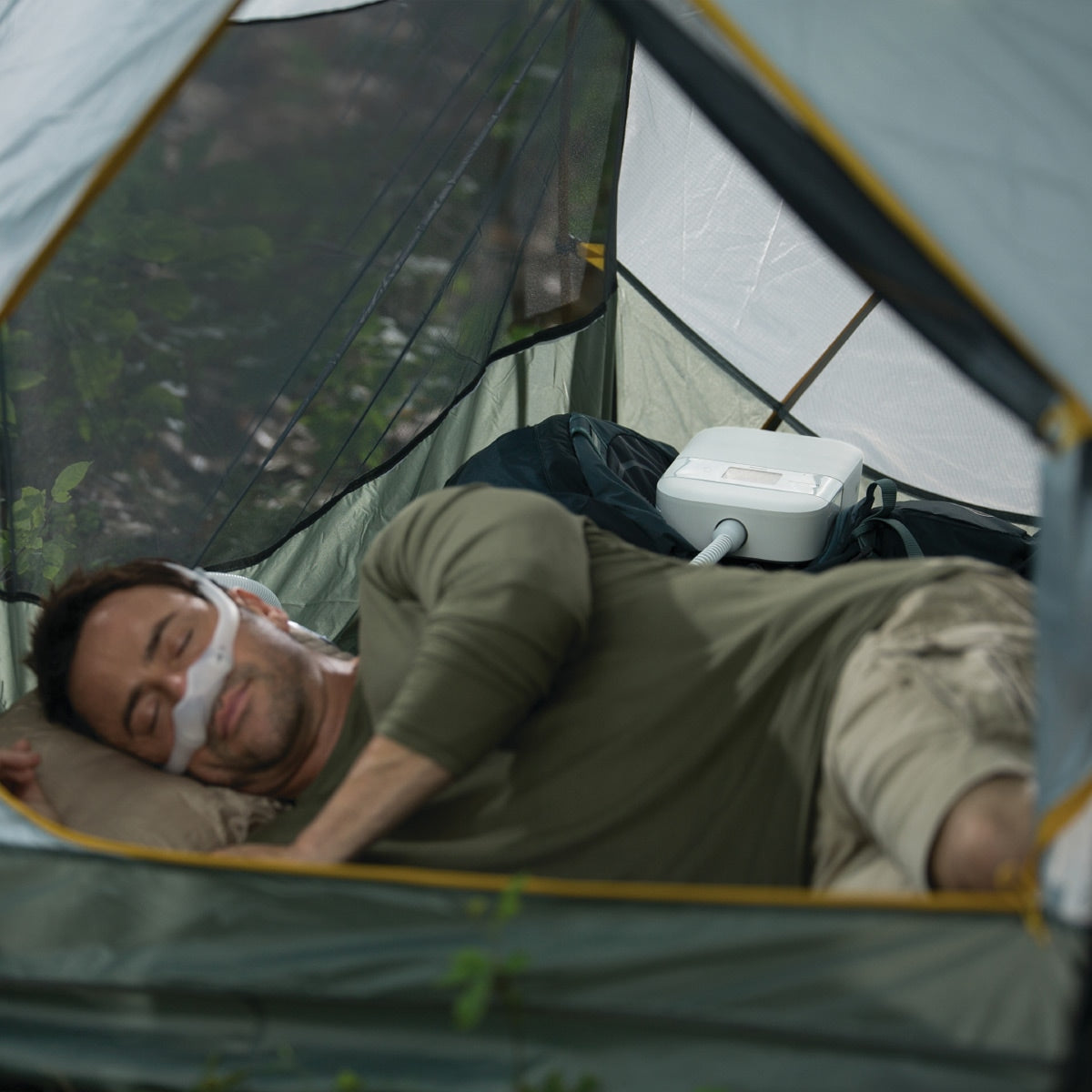dreamstation go auto cpap camping