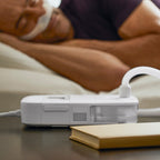 dreamstation go heated humidifier in use