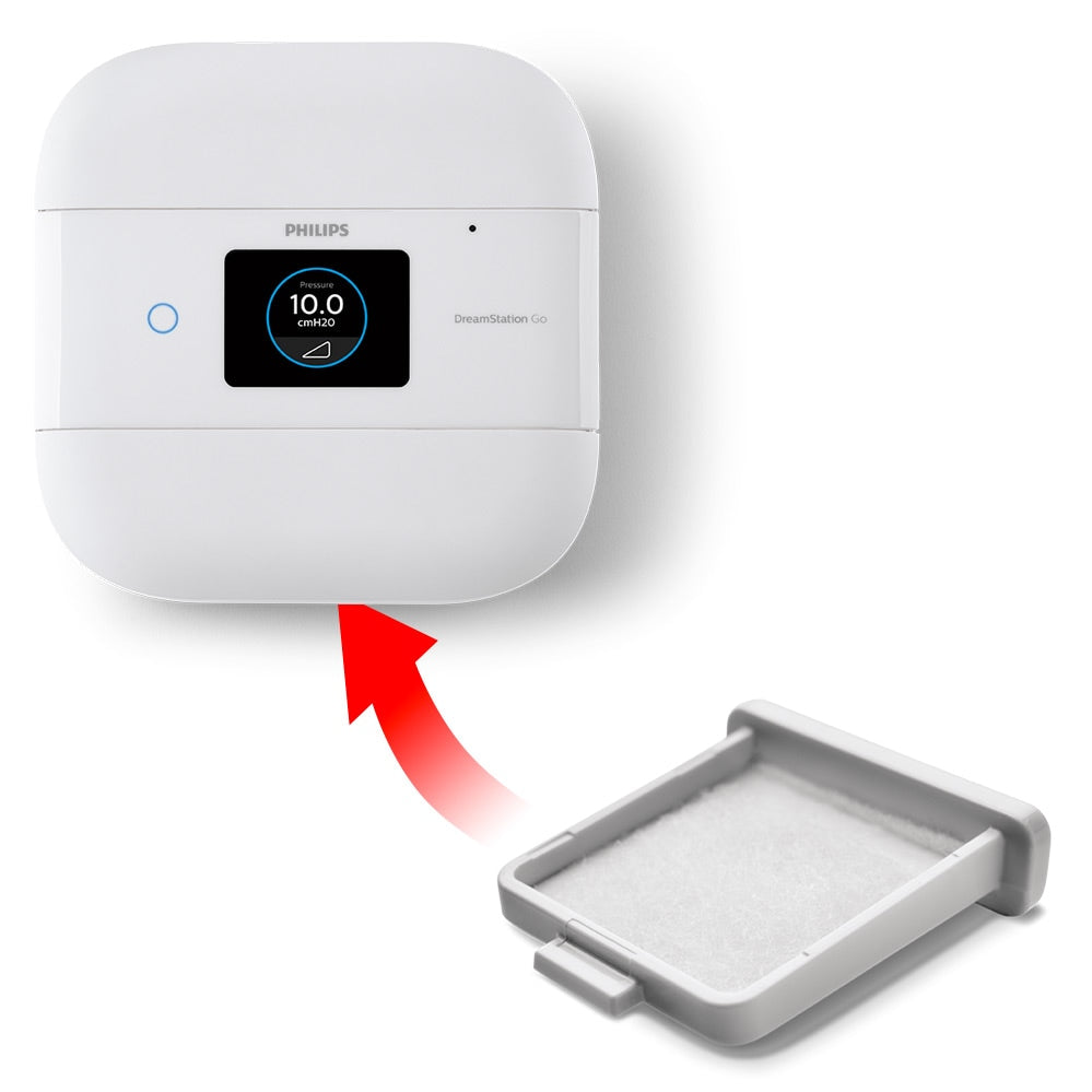 dreamstation go reusable filter compatibility