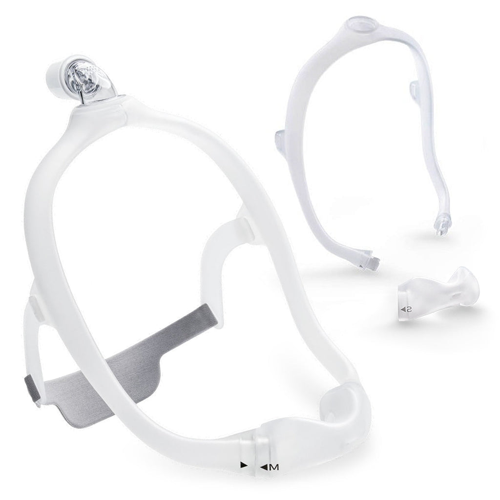 philips respironics under the nose nasal cushion cpap mask frame fitpack