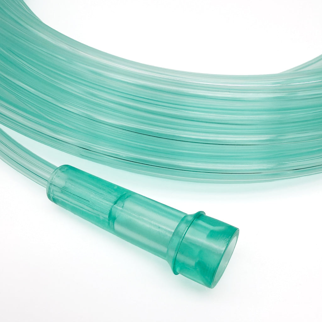 Drive Medical Non-Kinking GREEN Crush Resistant Oxygen Supply Tubing - 14 Foot