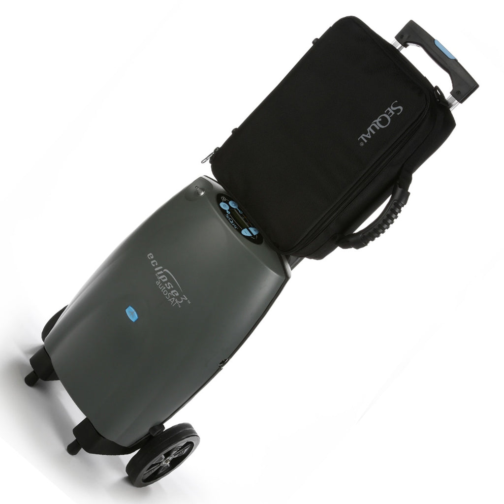 caire eclipse 5 portable oxygen concentrator travel carrying case