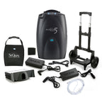 Eclipse 5 Portable Oxygen Concentrator Bundle (Continuous Flow & Pulse Dose)