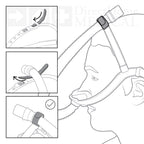 Tube Strap for F&P Evora Nasal CPAP Masks