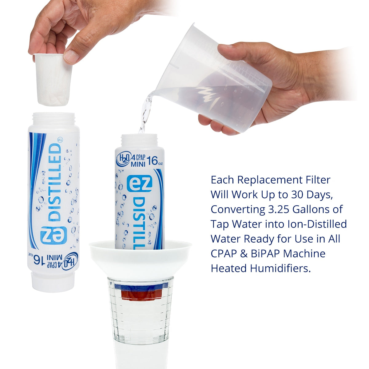 ez distilled filter saves you money on cpap distilled water humidifiers
