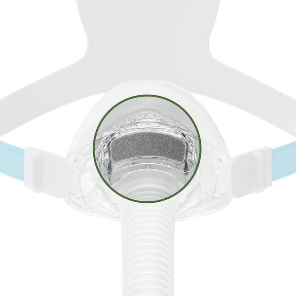 Close up view of a Nova Nasal CPAP Mask Diffuser 
