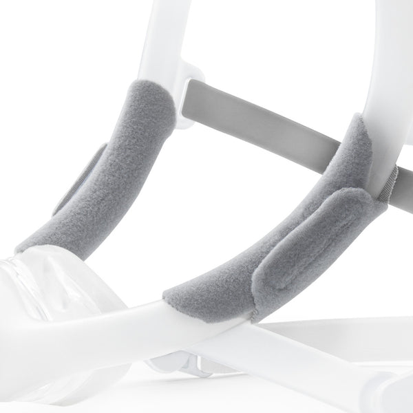 fabric wraps dreamwisp cpap mask in use