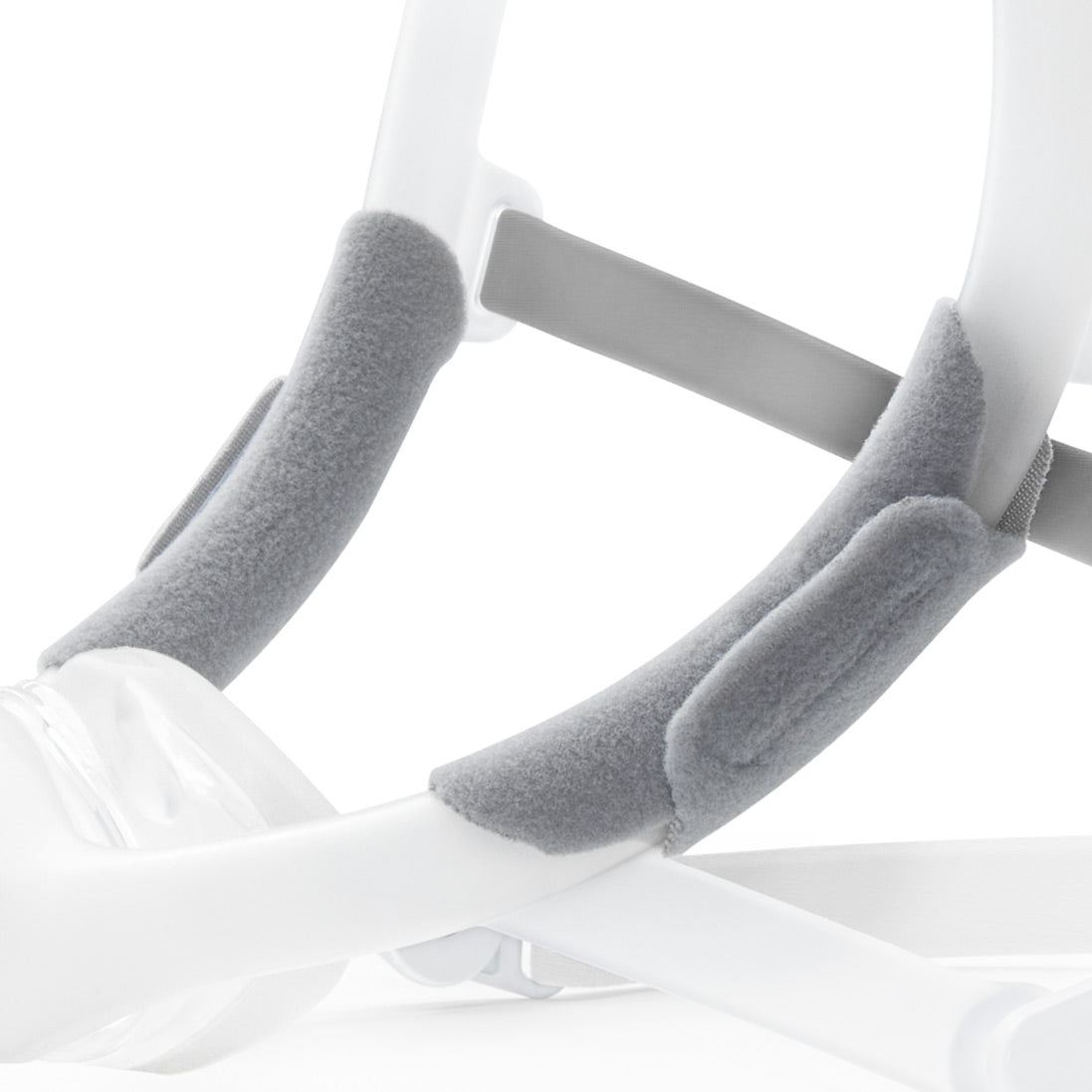 fabric wraps dreamwisp cpap mask in use