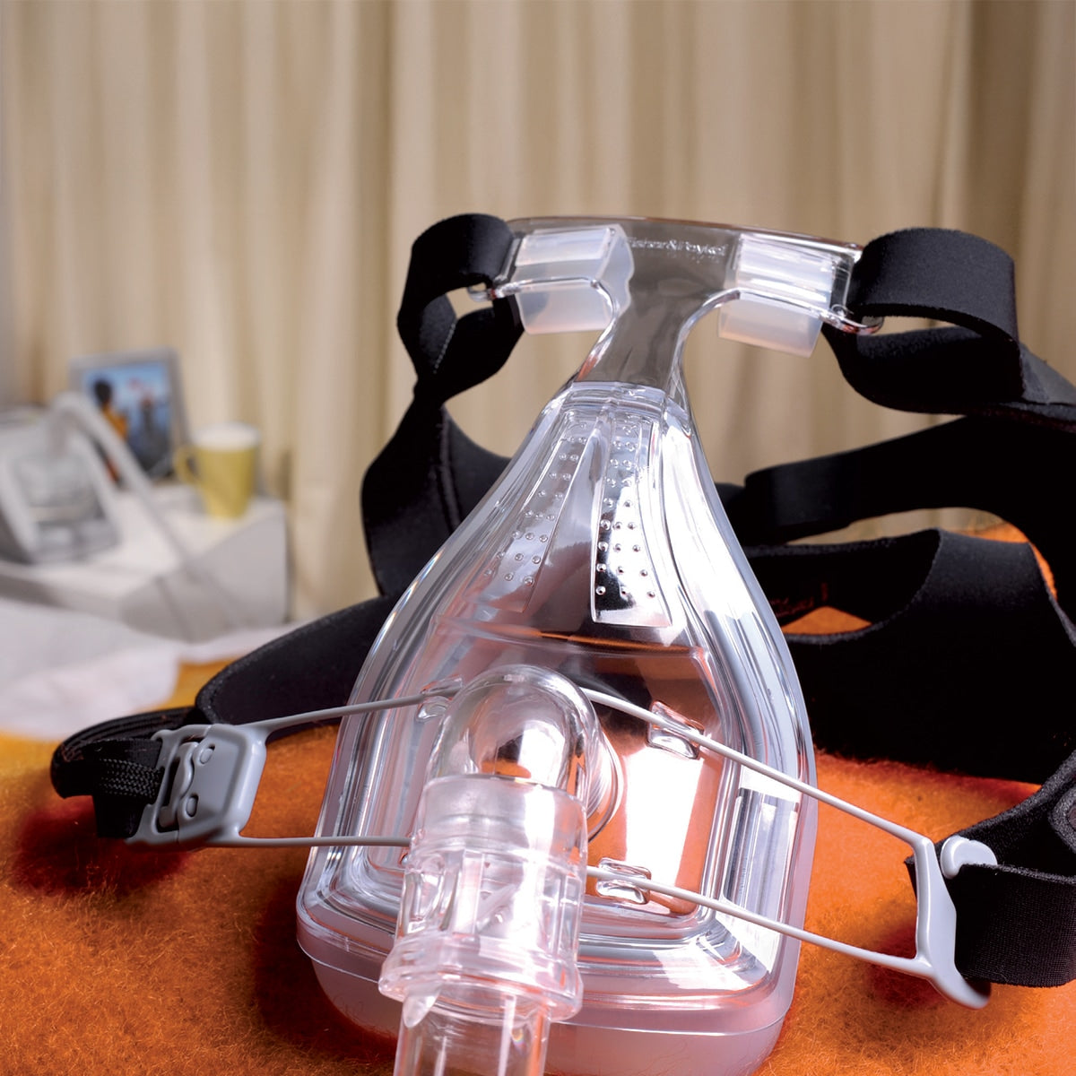 Round Cpap Mask Forma Full Face CPAP Mask with Headgear – DirectHomeMedical