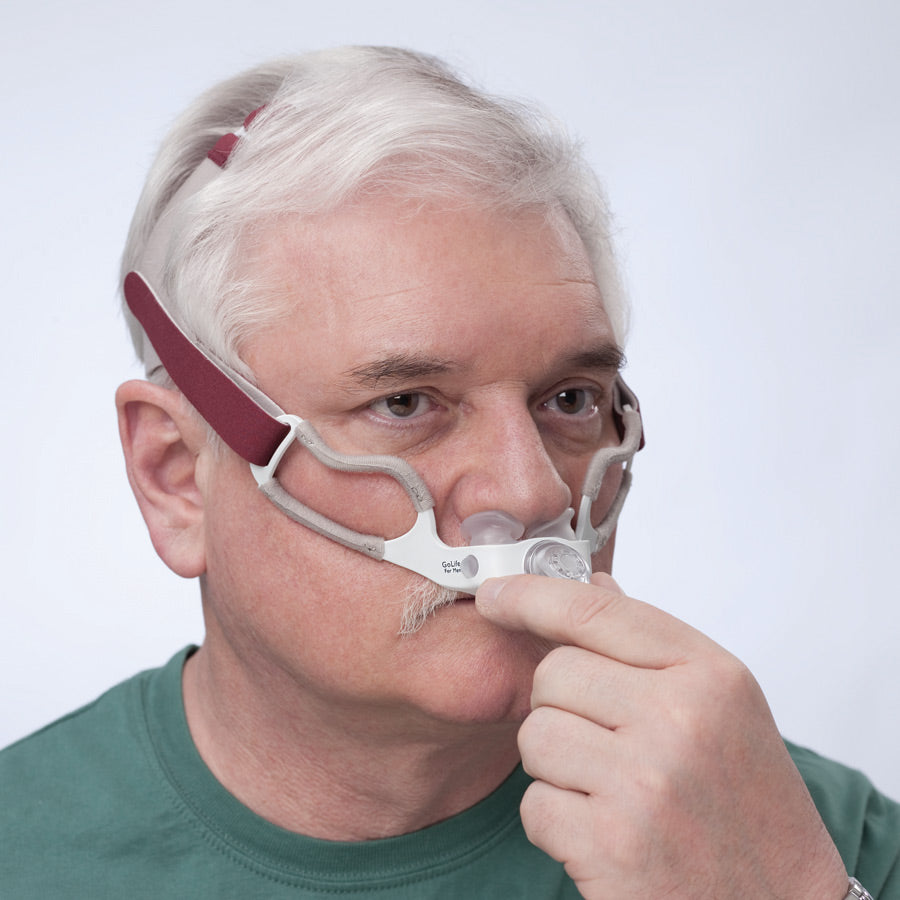 GoLife For Men Nasal Pillows Mask (DISCONTINUED 2016)