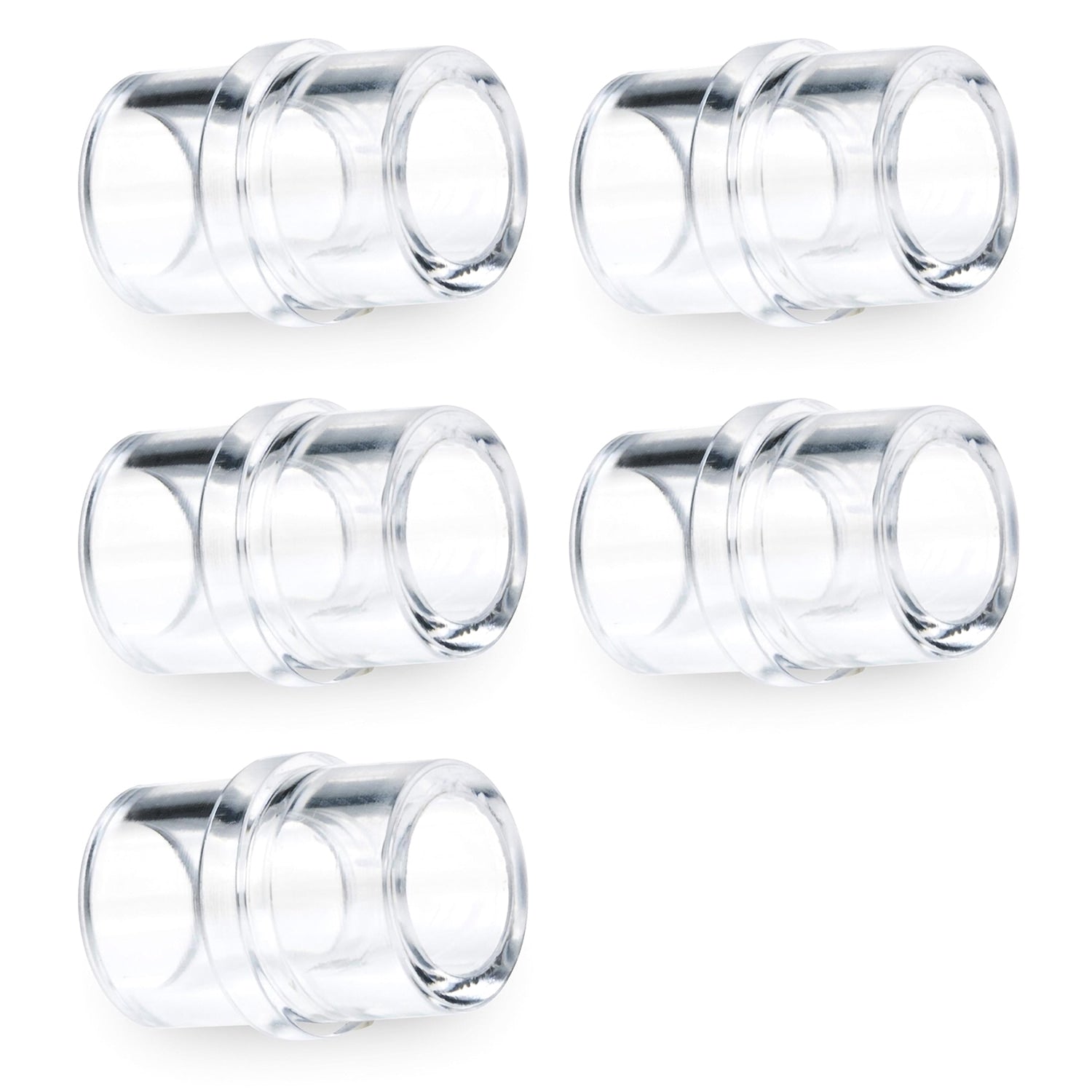 5 Pack of EZ CPAP Hose Tubing Extenders 