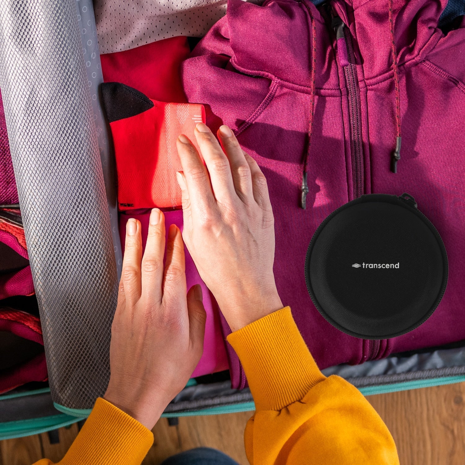 Hard Shell Travel Case for Transcend Micro CPAP Machines