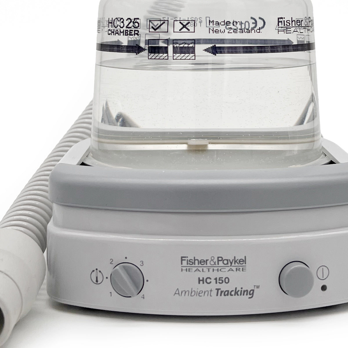 hc150 heated humidifier cpap close up