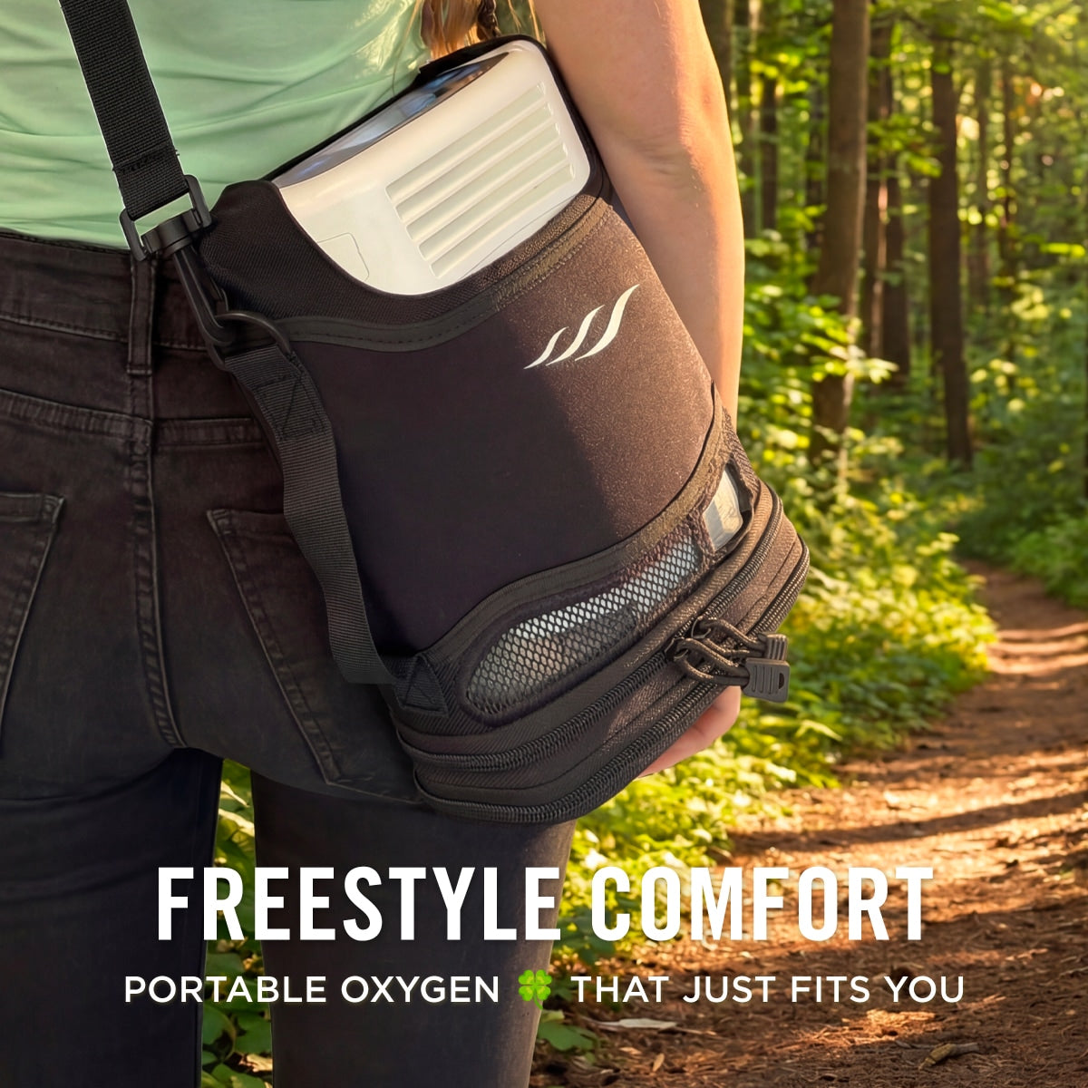 FreeStyle Comfort Portable Oxygen Concentrator Bundle (Pulse Dose)