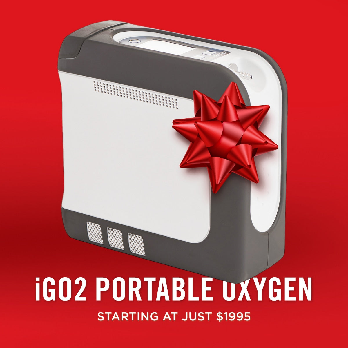 iGo2 Portable Oxygen Concentrator Bundle (Pulse Dose)