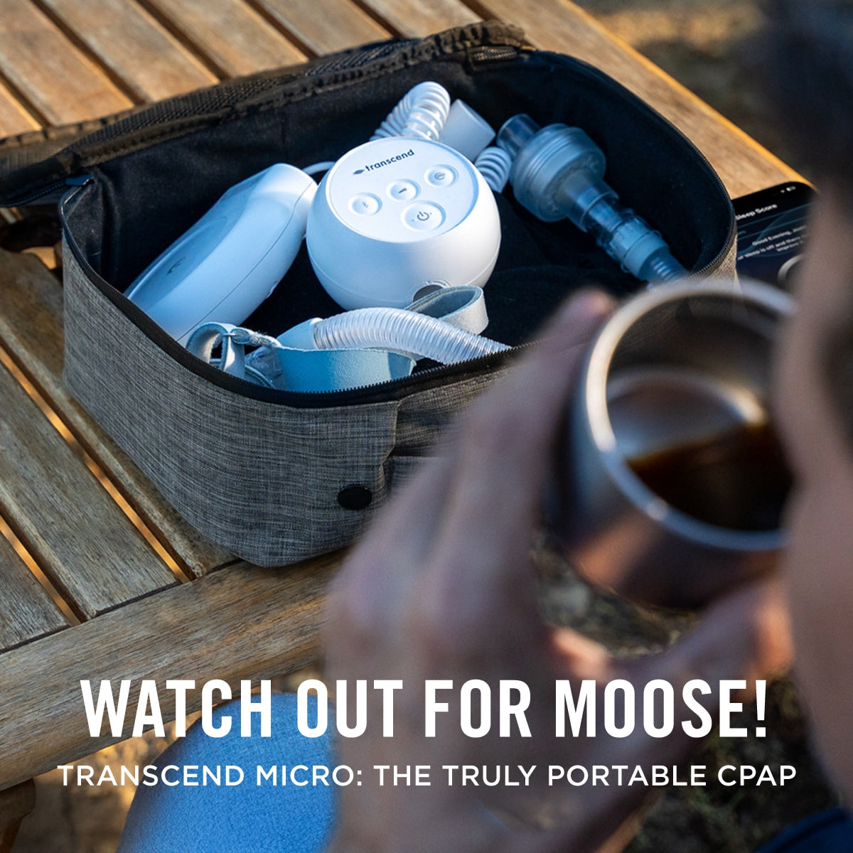 Transcend Micro Auto CPAP Machine Package