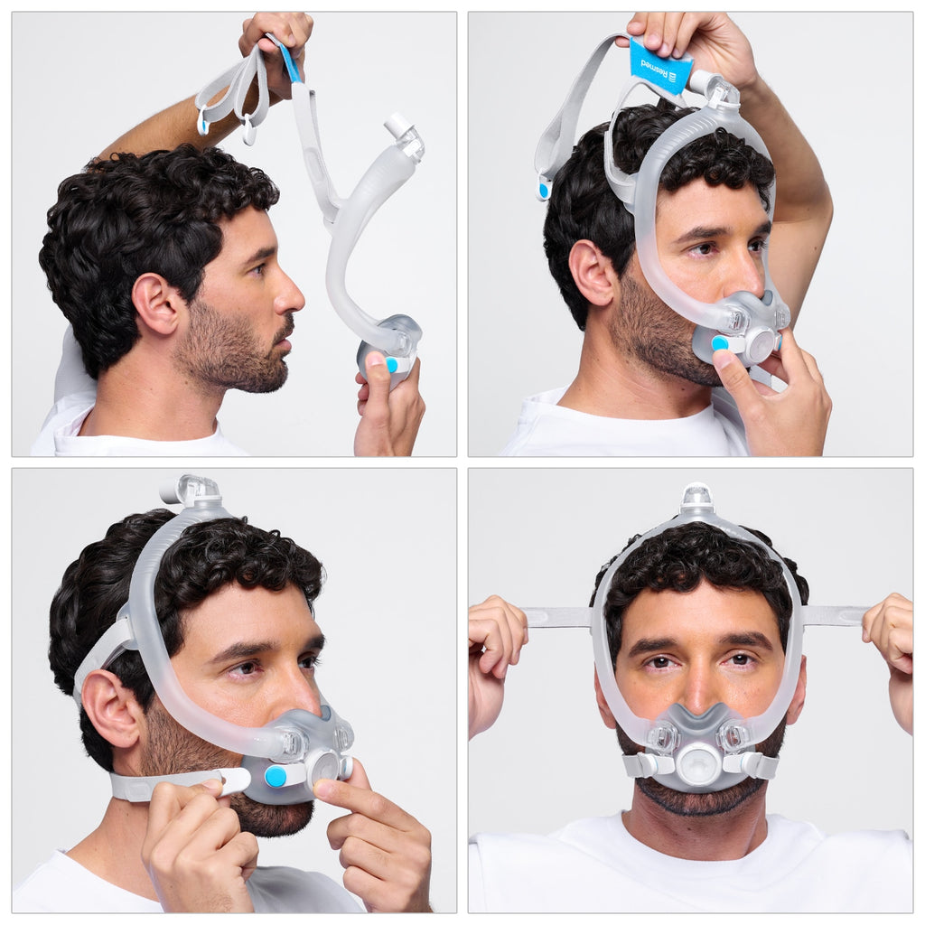 AirTouch F30i CLEAR Full Face CPAP Mask with Headgear